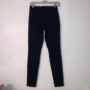 Navy blue skinny jeans